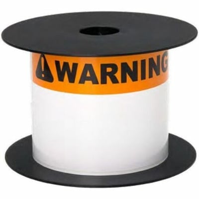 2IN WIDE TT REFLECTIVE FLOOR CONTINUOUS VINYL ORANGE LABEL (USE