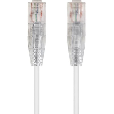 SLIMRUN  CAT6 UTP CABLE-14FT WHITE