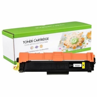 Static Control Remanufactured Laser Toner Cartridge - Alternative for Brother (TN-223Y) - Yellow Pack