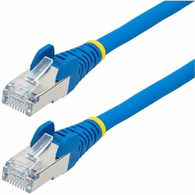 CAT6A ETHERNET CABLE - BLUE 10GBE S/FTP LSZH 100W POE
