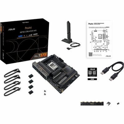 PROART X870E-CREATOR WF AMD AM5 X870E ATX MB PCIE 5.0 X16 SLOTS