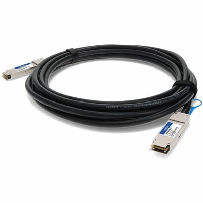 AddOn IBM® 49Y7890 to Multiple OEM Compatible TAA Compliant 40GBase-CU QSFP+ to QSFP+ Direct Attach Cable (Passive Twinax, 1m)