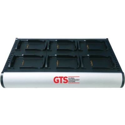 THE HCH-3206-CHG IS A SIX-BAY BATTERY CHARGER FOR ZEBRA / MOTOROLA MC3200 SERIES