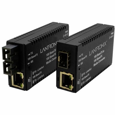 MINI 100BASETX TO 100BASEFX ST MM 2KM 3.3V - EU