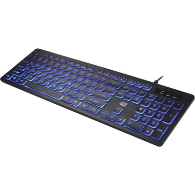2X LARGE PRINT ILLUMINATED LED KEYBOARD