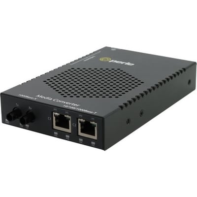 Perle S-1110DHP-ST10 Transceiver/Media Converter