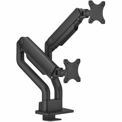 NEXT ONE DESK MOUNT 2 SCREENS TOPFIX CLAMP/GROMMET BLACK