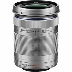 OM Digital Solutions M.ZUIKO DIGITAL V335390SW000 - 40 mm to 150 mm - f/5.6 - f/4 - Telephoto Zoom Lens for Micro Four Thirds