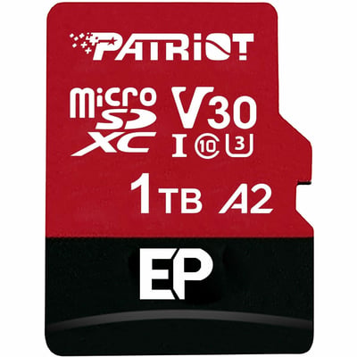 PATRIOT EP SERIES 1TB MICRO SDXC V30 A2 (W/O ADAPTOR)