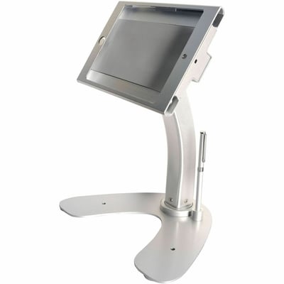 CTA Digital Dual Security Kiosk Stand with Locking Case and Cable for iPad mini Gen. 1-5