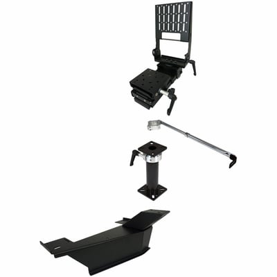 Havis Mounting Pedestal for Tablet, Monitor - Black
