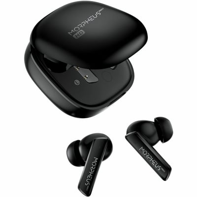 MORPHEUS 360 PULSE ANC HYBRID NOISE CANCELLING EARBUDS BLUETOOTH HEADPHONES HI-R