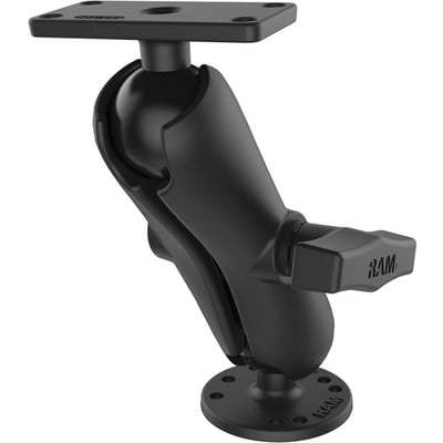 RAM Mounts Drill Down Vehicle Mount for Fishfinder, GPS