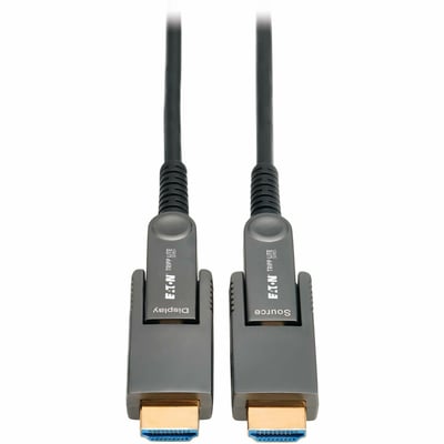 HDMI FIBER ACTIVE OPTICAL CABLE DETACH CONNECTORS M/M 8K BLACK 10M