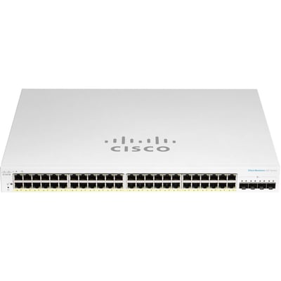 CBS220 SMART 48-PORT GE, 4X10G SFP+ REMANUFACTURED