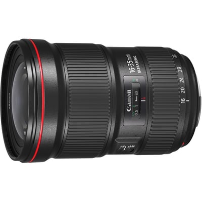 Canon - 16 mm to 35 mmf/2.8 - Ultra Wide Angle Zoom Lens for Canon EF