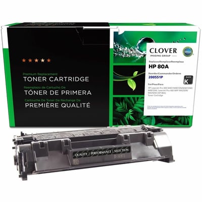 Clover Imaging Remanufactured Toner Cartridge for HP 80A (CF280A)