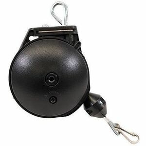 HOLDS 1.5 TO 3.0 LBS. - RETRACTS TO 6 FEET WITH A 100,000 CYCLE RATING - IS DESI