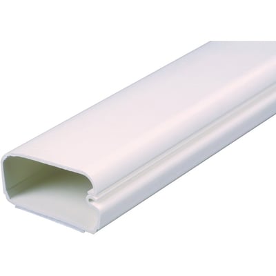 Wiremold Uniduct One-Piece Latching Raceway Fitting - Fog White - TAA Compliant
