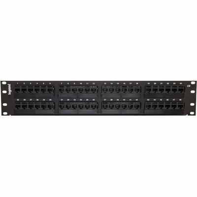 PATCH PANEL 110-TYPE CAT6 48-PORT TAA