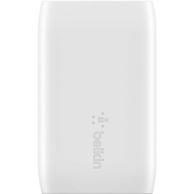 Belkin BoostCharge Dual Wall Charger with PPS (USB-C Cable with Lightning Connector included) - Power Adapter