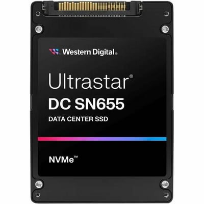 ULTRASTAR DC SN655 SFF-15 61.44TB PCIE TLC RI-1DW/D DUAL PORT