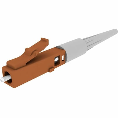 SOC CONN LC OS2 900UM  KEYED BROWN MOQ 6