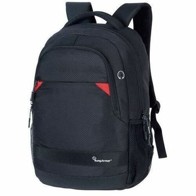 Bump Armor Carrying Case Rugged (Backpack) for 15" Notebook - Black, Red