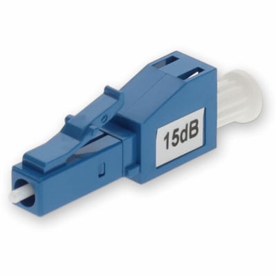 2PK OF 15DB LC OS1 SMF PATCH FIBER ATTENUATOR