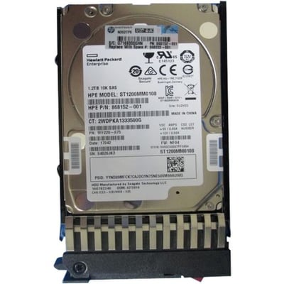 HP DRV HD 1.2TB 12G 10K SFF