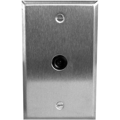HD-TVI 3.6MM LENS DISCREET COLOR IN-WALL CAMERA (POWER SUPPLY NOT INCLUDED)