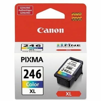Canon CL-246XL Original High Yield Inkjet Ink Cartridge - Color Pack