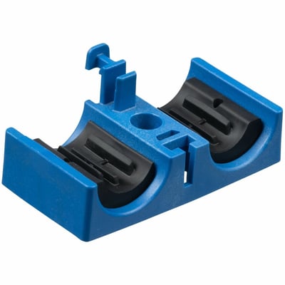 Panduit HV15CC2 Cable Clamp, 2 position, blue