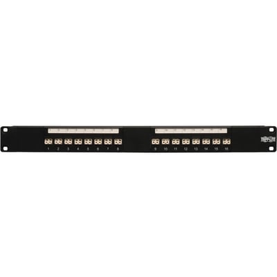Tripp Lite by Eaton 16-Port Fiber Patch Panel 1U (LC/LC) Multimode or Singlemode