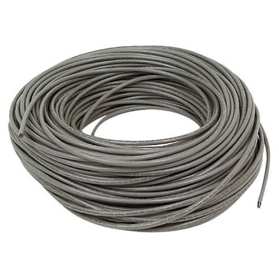 CAT5E STRANDED BULK CABLE  4PR;24AWG; 500 BLUE