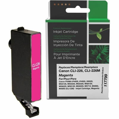 Clover Imaging Remanufactured Magenta Ink Cartridge for Canon CLI-226 (4548B001)