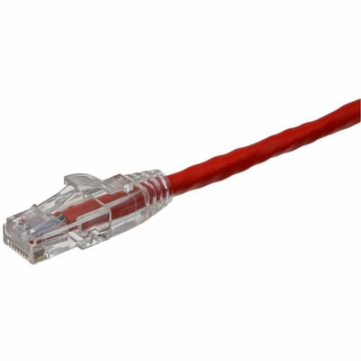 Axiom 3FT CAT6 Snagless Shielded (STP) Patch Cable - Red - TAA Compliant