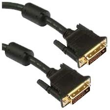 GET THE CLEAREST CONNECTION BETWEEN YOUR DVI DIGITAL DEVICES - 15FT DVI-D DUAL L