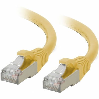 C2G 14ft (4.3m) Cat6a Snagless Shielded (STP) Ethernet Network Patch Cable - Yellow
