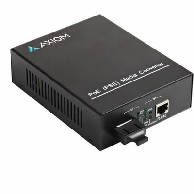 1GBS POE+ RJ45 TO 1000BLX FIBER MEDIA CONVERTER