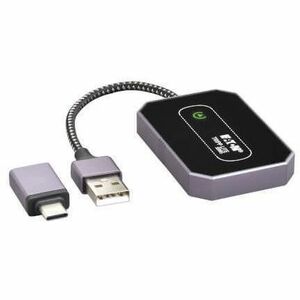 WIRELESS APPLE CARPLAY ADAPTER VEHICLES APPLE IPHONE BLACK