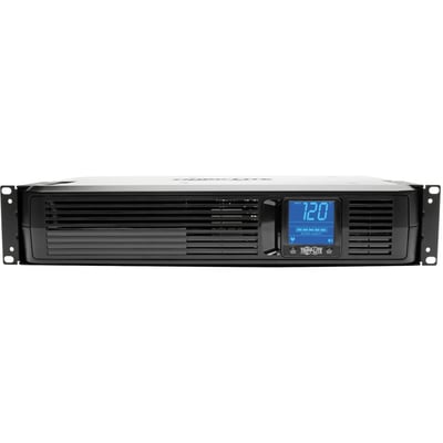 Tripp Lite by Eaton UPS SmartPro LCD 120V 1200VA 700W Line-Interactive UPS AVR 2U Rack/Tower LCD USB DB9 Serial 8 Outlets
