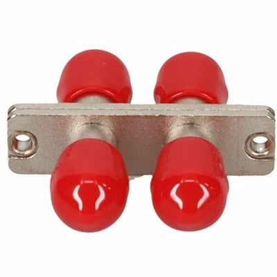 AddOn ST Female to ST Female MMF OM1 Duplex Fiber Optic Adapter