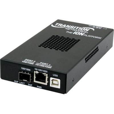 Stand-alone Fast Ethernet Remotely Managed NID 10/100/1000Base-T to 100Base-FX with OAM/IP-Based Management