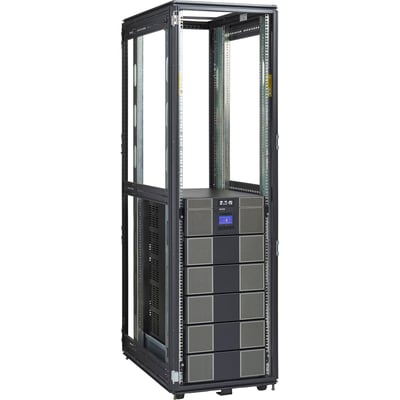 Eaton 9PXM 8kVA 7.2kW 208-240V N+1 Modular Scalable Online Double-Conversion UPS, Hardwired Input, 8x 5-20R, 2 L6-30R, 2 L6-20R, 2 L14-30R Outlets, 21U, TAA