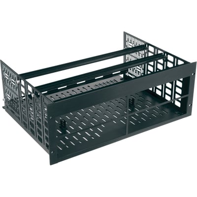 Middle Atlantic 2RU Custom Rackshelf for 4 Sonos Amps - 14in Depth