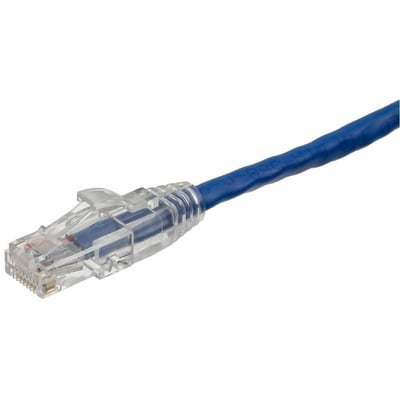 Axiom 2FT CAT6 Snagless Shielded (STP) Patch Cable - Blue - TAA Compliant