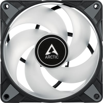 Arctic P12 PWM PST RGB 0dB Semi-Passive 120 mm Case Fan with RGB - 1 Pack