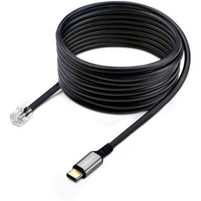 USB-C TO RJ9 ADAPTER/DONGLE - FOR OFFICE PHONE HANDSET/HEADSET