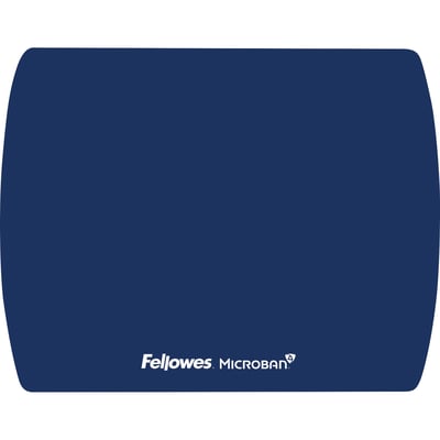 Fellowes Microban Ultra Thin Mouse Pad - Blue